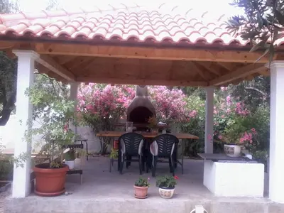 Vrt u objektu Apartment in Ražanj with Seaview, Terrace, WIFI (3743-2)