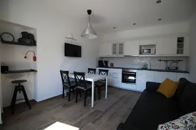Kuhinja ili čajna kuhinja u objektu Apartments Ivan Zaton