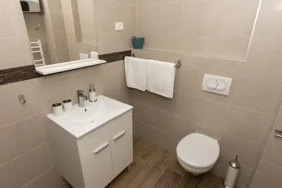Kupaonica u objektu Apartments Ivan Zaton