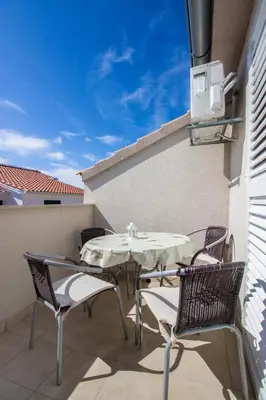 Balkon ili terasa u objektu Apartmani Gnjidic