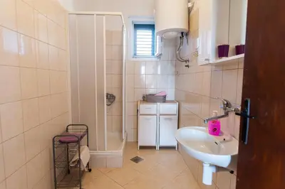 Kupaonica u objektu Sahara House Apartments