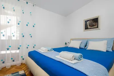 Krevet ili kreveti u jedinici u objektu Apartmani Meić Pirovac