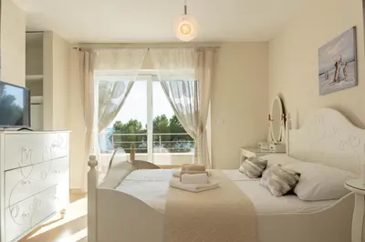 Krevet ili kreveti u jedinici u objektu Villa Anni