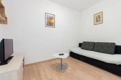 TV i/ili zabavni centar u objektu Apartments Srdarev Pencov