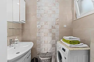 Kupaonica u objektu Apartment Moments Rogoznica