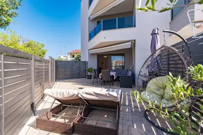 Balkon ili terasa u objektu Apartment Moments Rogoznica