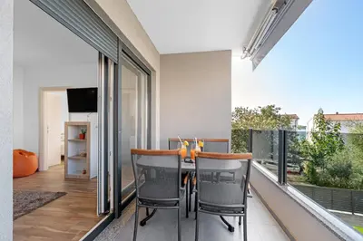 Balkon ili terasa u objektu Apartments Boomerang