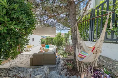 Vrt u objektu House 60m from the beach