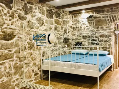 Krevet ili kreveti u jedinici u objektu APARTMAN Captain Bervida Murter