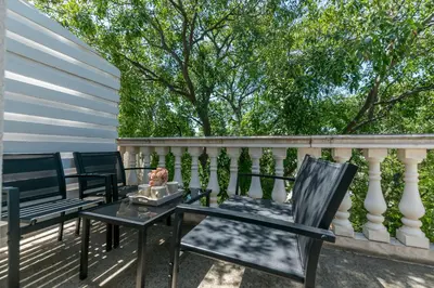 Balkon ili terasa u objektu Apartments Snjezana