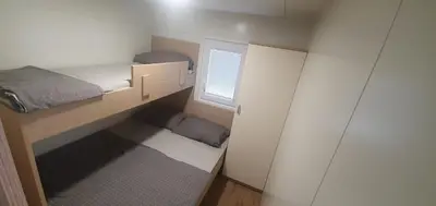 Krevet ili kreveti u jedinici u objektu ZEN MURTER Mobil home