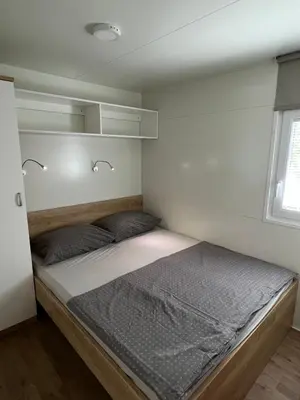 Krevet ili kreveti u jedinici u objektu ZEN MURTER Mobil home