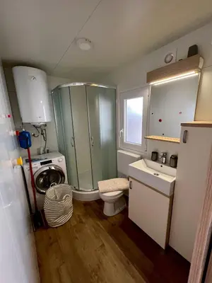 Kupaonica u objektu ZEN MURTER Mobil home