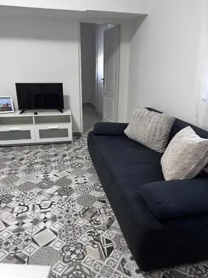 TV i/ili zabavni centar u objektu Apartment in Pirovac with balcony, air conditioning, Wi-Fi (4717-2)