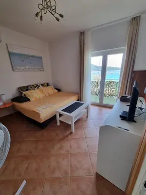 Krevet ili kreveti u jedinici u objektu APARTMAN SMOLJIC 4+2