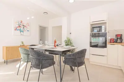 Kuhinja ili čajna kuhinja u objektu Holiday House Pod Suncem