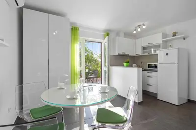 Kuhinja ili čajna kuhinja u objektu Studio Apartment Sekula