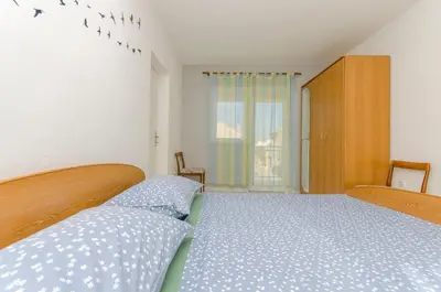 Krevet ili kreveti u jedinici u objektu Apartments Danica
