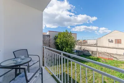 Balkon ili terasa u objektu Apartments Danica