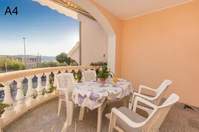 Balkon ili terasa u objektu Apartments Klaric