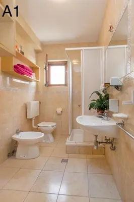 Kupaonica u objektu Apartments Klaric