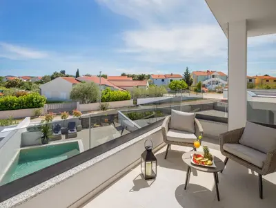 Balkon ili terasa u objektu HOLIDAY HOME VENTUM