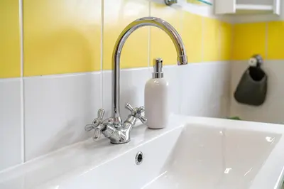 Kupaonica u objektu Apartman Skroza