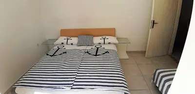 Krevet ili kreveti u jedinici u objektu Apartments Nika's View