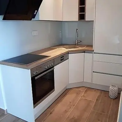 Kuhinja ili čajna kuhinja u objektu Apartments Nika's View