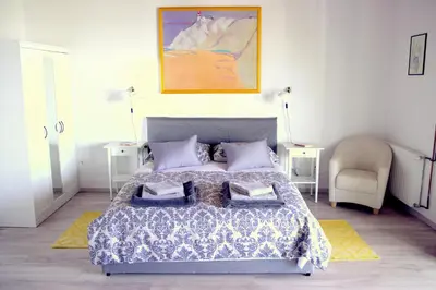 Krevet ili kreveti u jedinici u objektu Studio apartment Gray