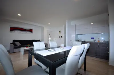 Kuhinja ili čajna kuhinja u objektu Apartment Tribunj 16884b