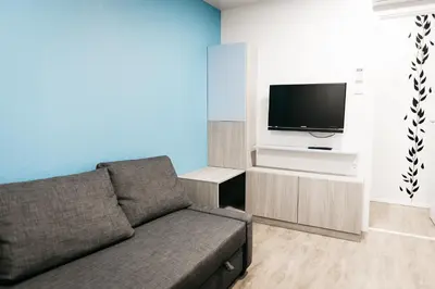 TV i/ili zabavni centar u objektu Illyria Apartments