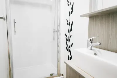 Kupaonica u objektu Illyria Apartments