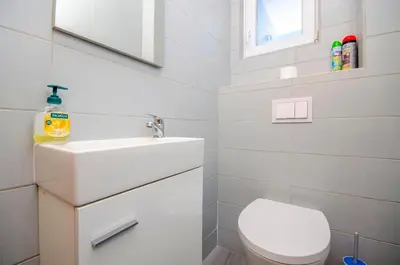 Kupaonica u objektu Apartments BruLo