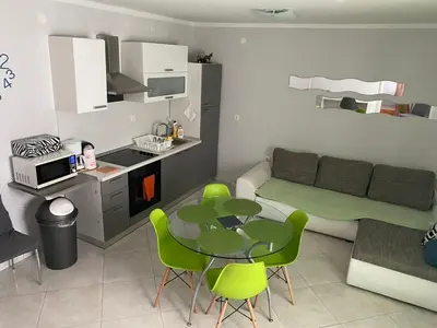 Kuhinja ili čajna kuhinja u objektu Apartments Jerine
