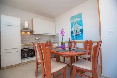 Kuhinja ili čajna kuhinja u objektu Apartmani Vesna Miliša