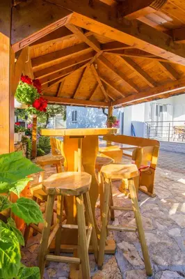 Tlocrt objekta Apartmani Vesna