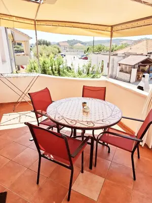 Balkon ili terasa u objektu Apartments by the sea Betina, Murter - 16742