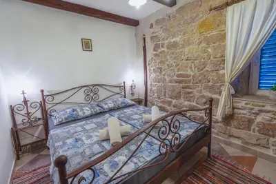 Krevet ili kreveti u jedinici u objektu Apartmani Vugec