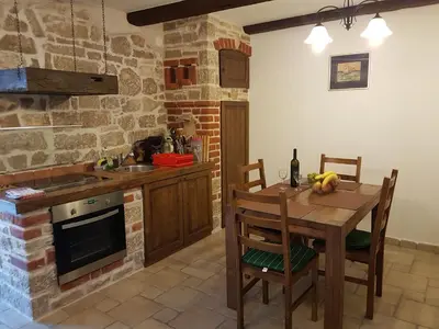 Kuhinja ili čajna kuhinja u objektu Apartmani Vugec