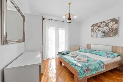 Krevet ili kreveti u jedinici u objektu Family Apartments Barbarella