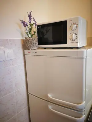 Kuhinja ili čajna kuhinja u objektu Apartment Nirvana