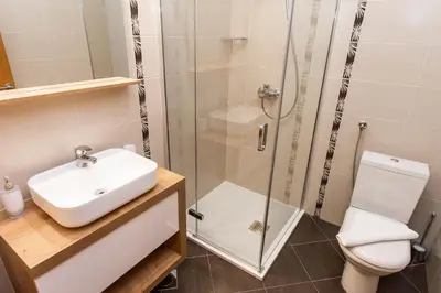 Kupaonica u objektu Guest House Ankora