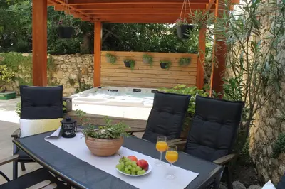Vrt u objektu Guest House Ankora