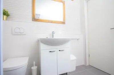Kupaonica u objektu Apartment Sky