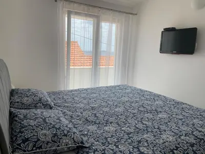 Krevet ili kreveti u jedinici u objektu Apartment Sky