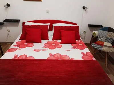 Krevet ili kreveti u jedinici u objektu Apartment Jadranko