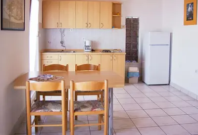Kuhinja ili čajna kuhinja u objektu Apartments Marija