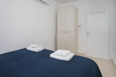 Krevet ili kreveti u jedinici u objektu blue adria