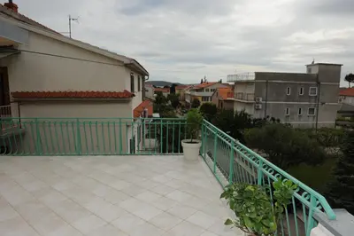 Balkon ili terasa u objektu Apartmani Ivišić